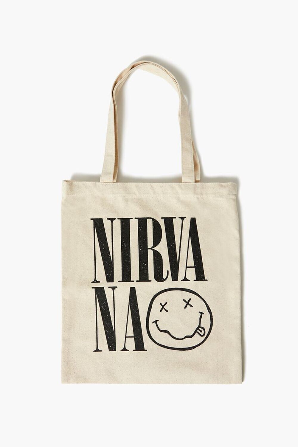 

Большая сумка Nirvana с графическим рисунком Forever 21, натуральный