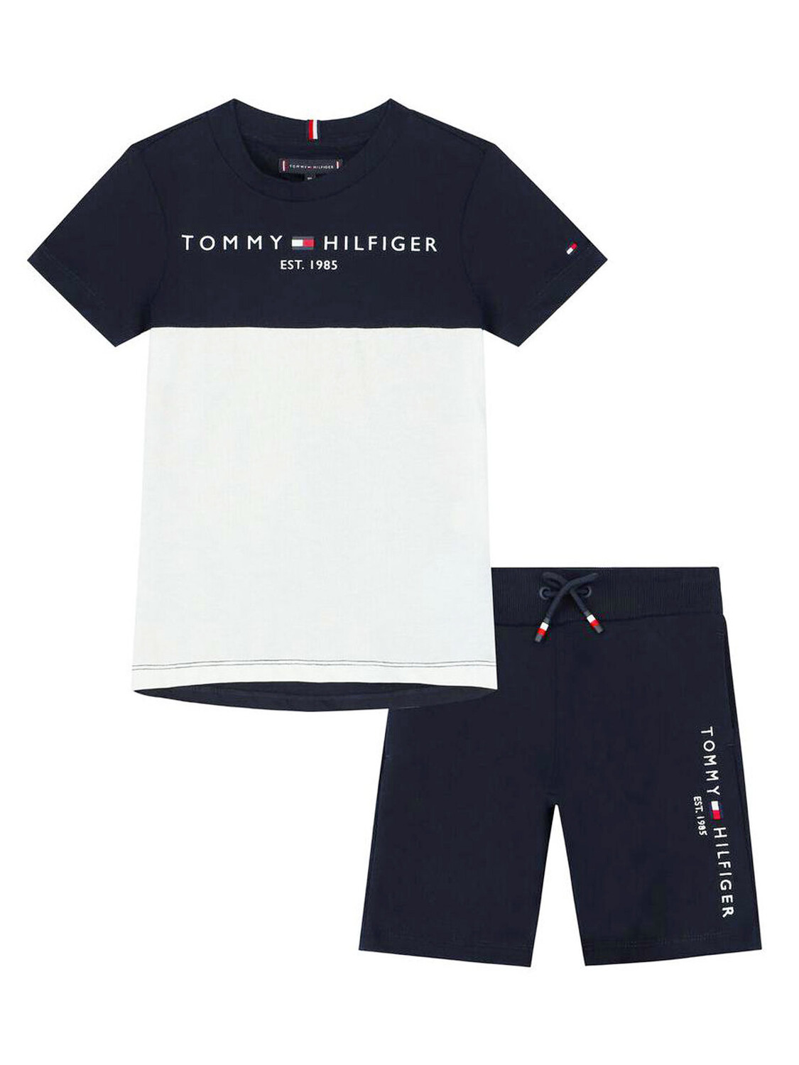 

Tommy HILFIGER Детский костюм ColorBlock, синий/белый