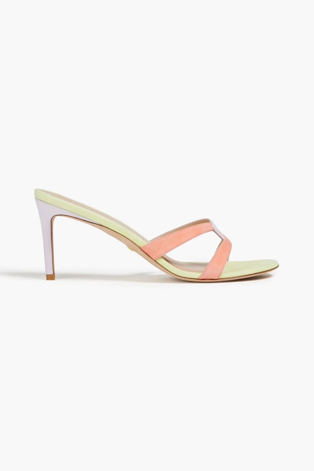 

Замшевые мюли Stuart Weitzman, сирень