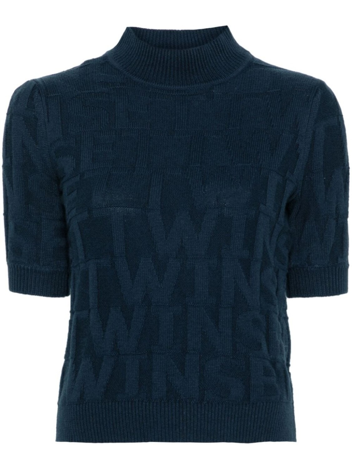 

TWINSET свитер с логотипом, синий