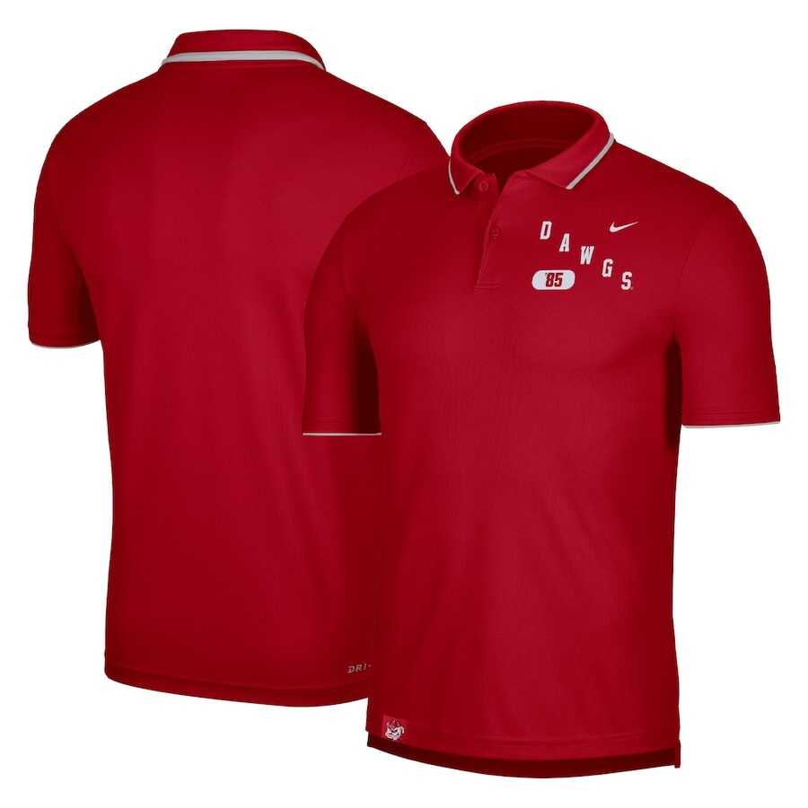 

Поло с коротким рукавом Nike Georgia Bulldogs, красный