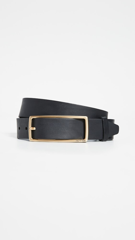 

Ремень Rag & Bone Rebound, черный
