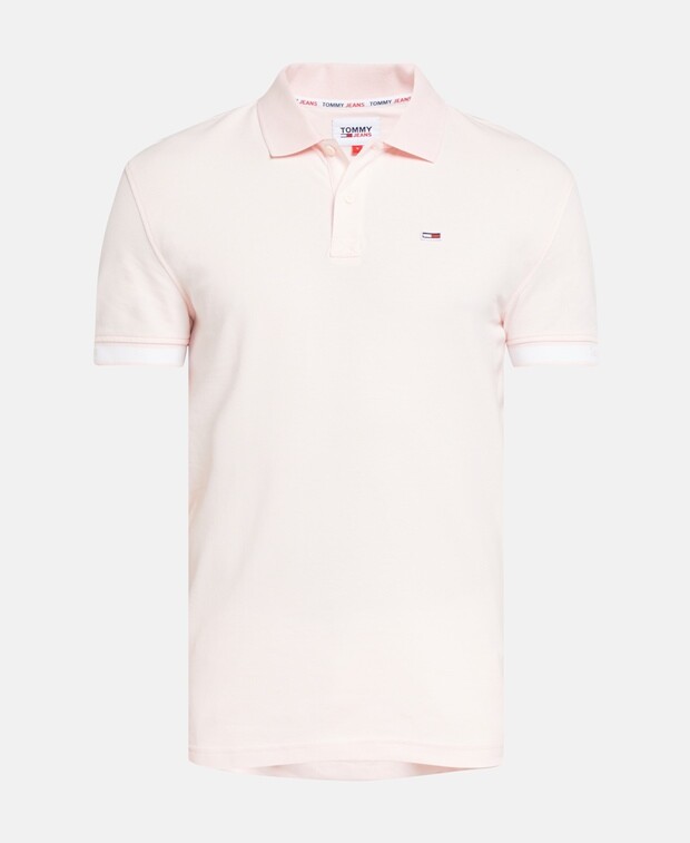 

Рубашка поло Tommy Jeans, роза
