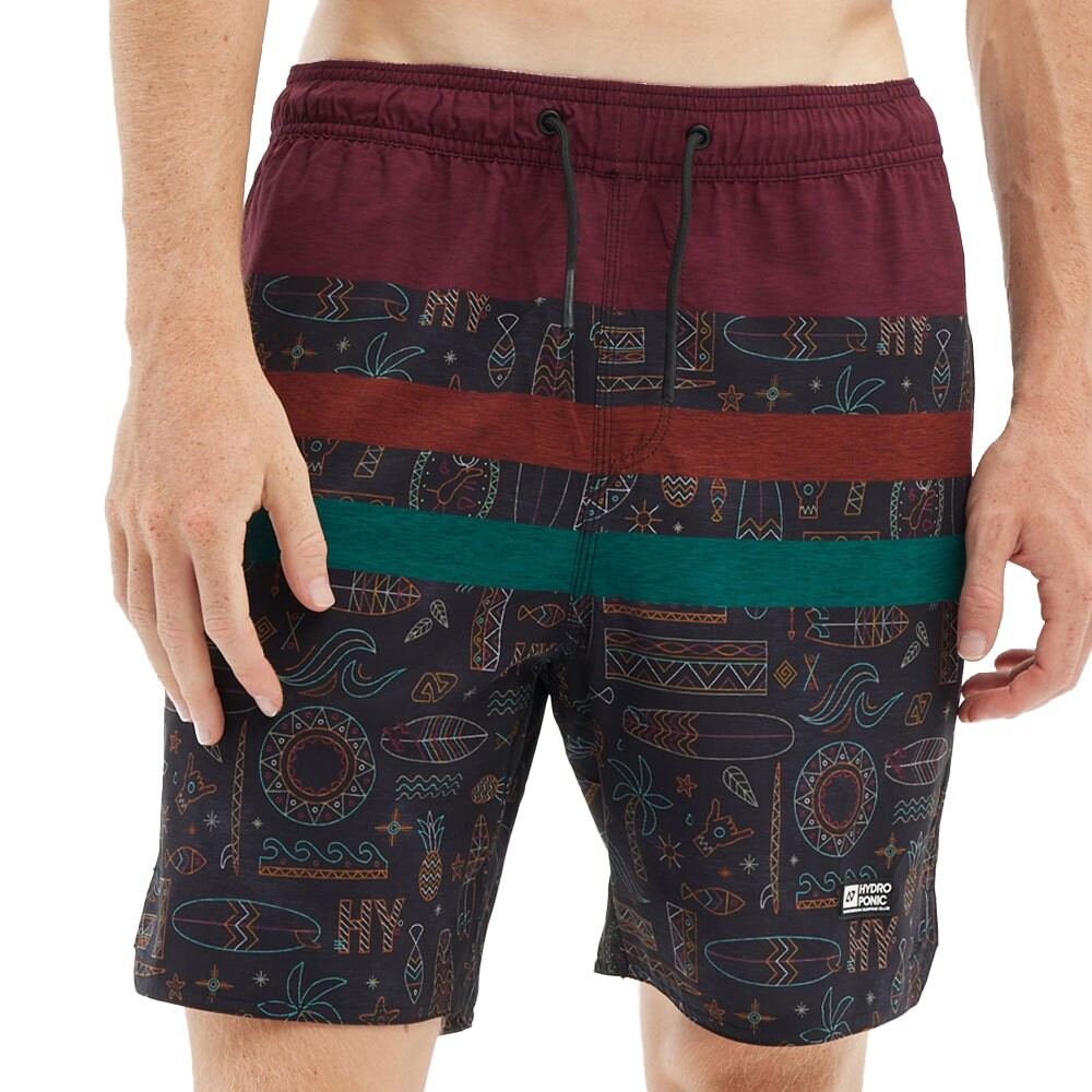 

Шорты для плавания Hydroponic 17´ Tribal Swimming Shorts, красный