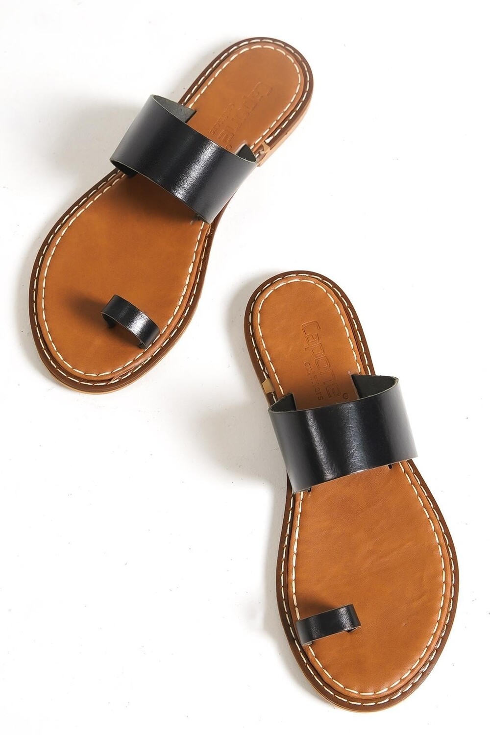 

Женские тапочки Капоне Capone Outfitters, черный