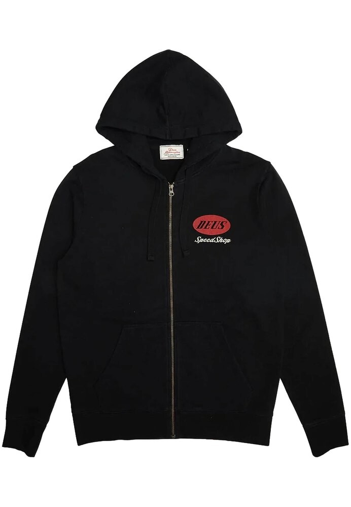 

Толстовка Deus Ex Machina Tin-lizzie Full Zip, черный