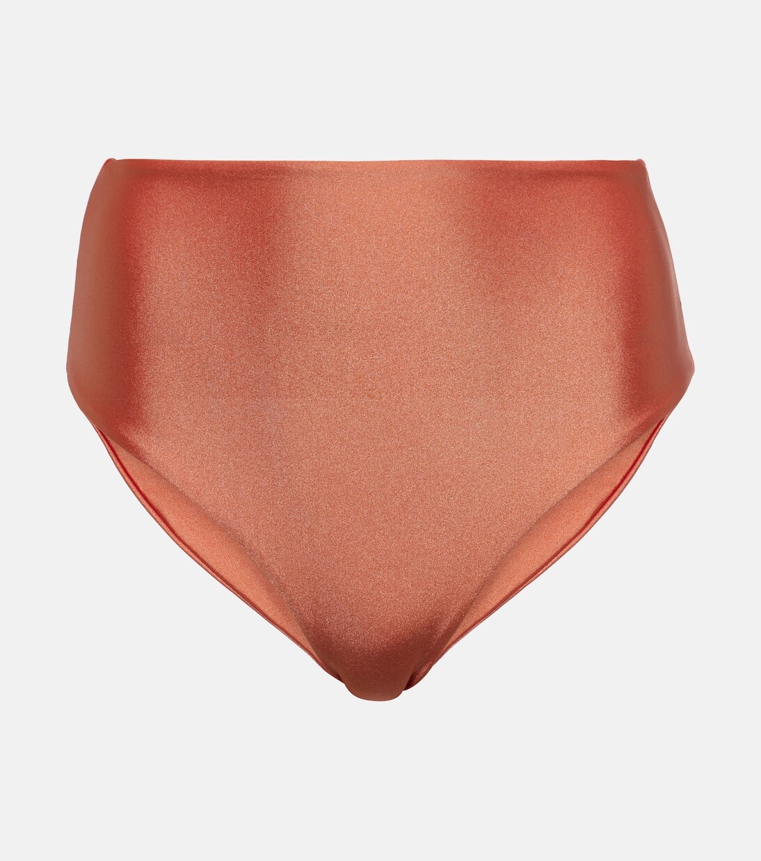 

Плавки бикини с высокой посадкой и переплетом Jade Swim, красный