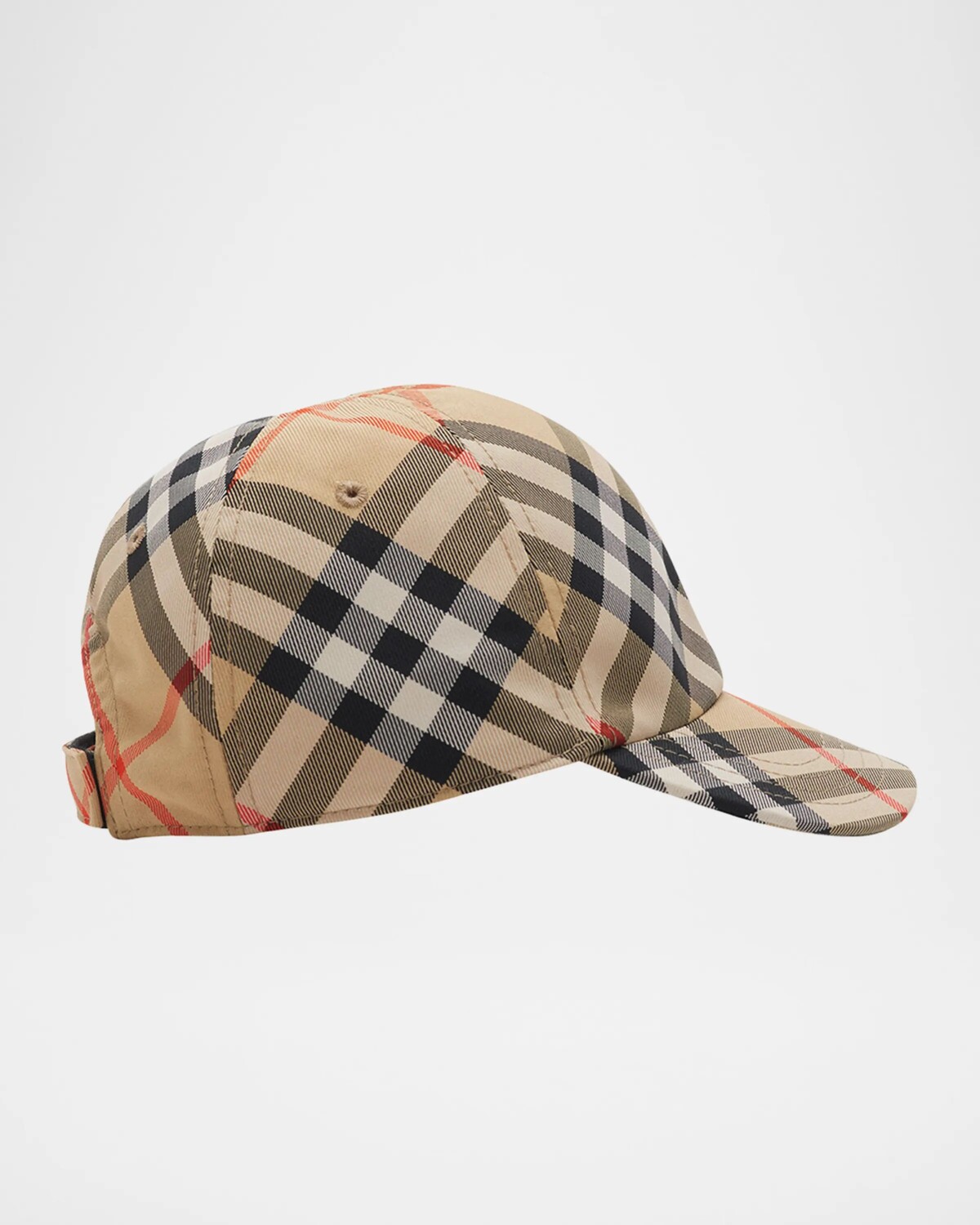 

Детская бейсболка в клетку, размер S-M Burberry, цвет Sand Ip Check