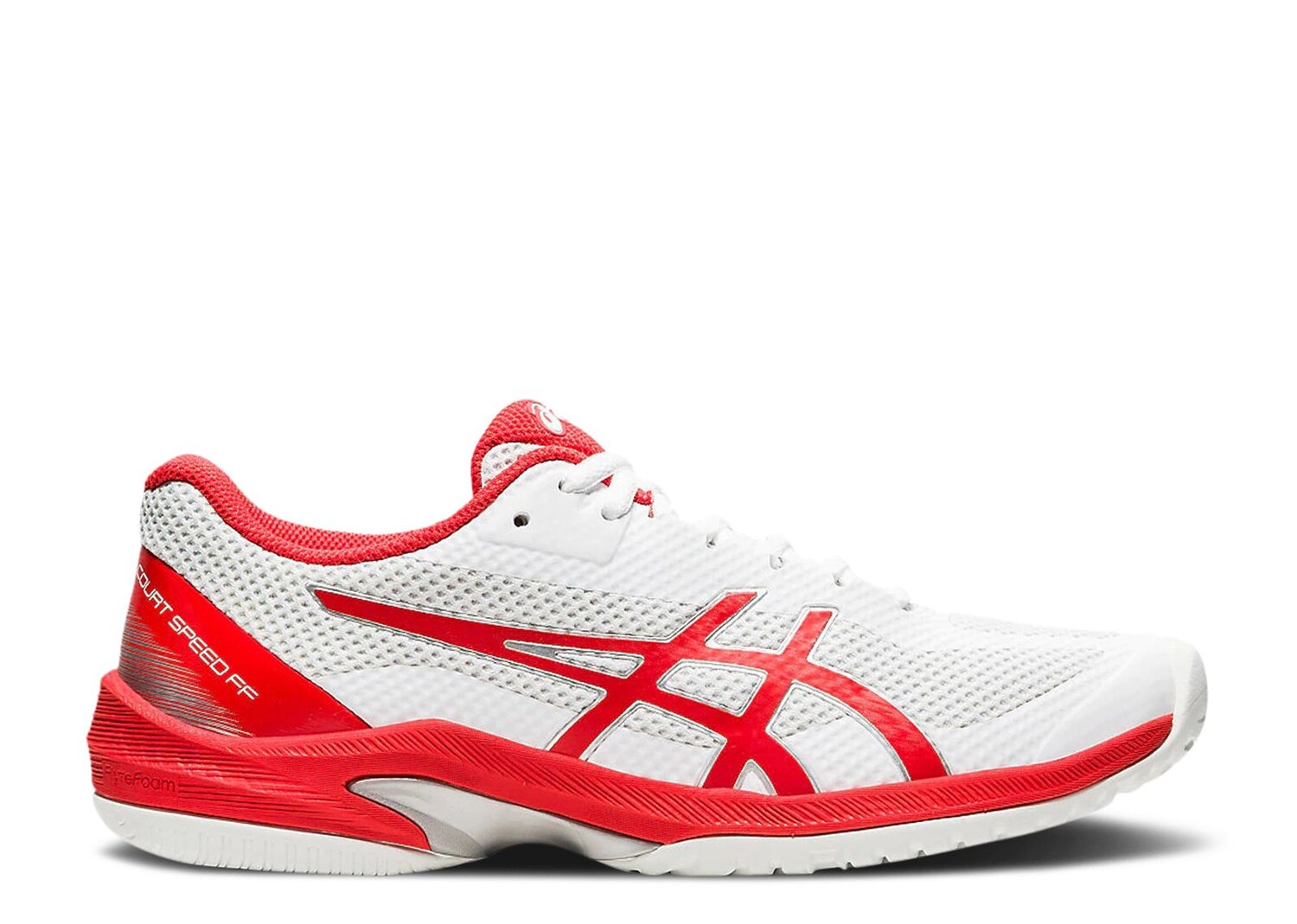 

Кроссовки ASICS Wmns Court Speed Ff 'White Fiery Red', красный