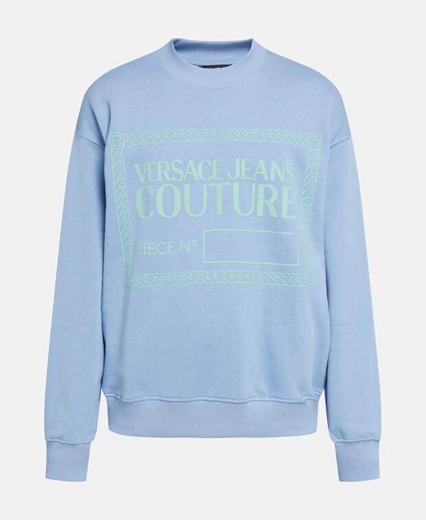 

Толстовка Versace Jeans Couture, светло-синий