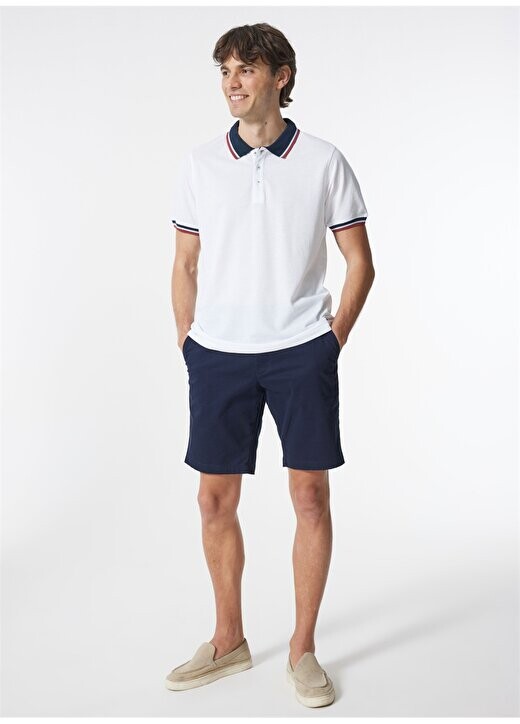 

Белая мужская футболка-поло 242 LCM 242029 JASEC WHITE Lee Cooper, белый