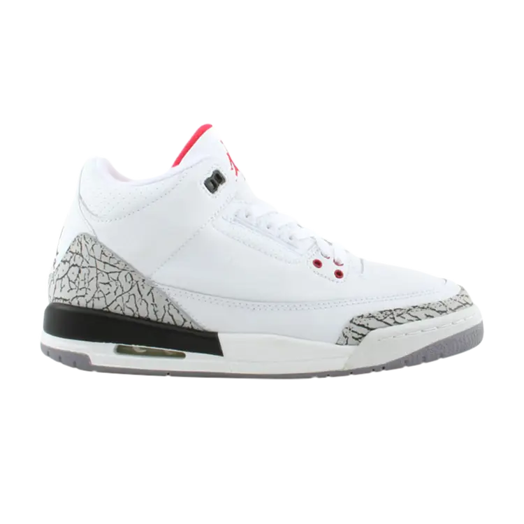 

Кроссовки Air Jordan 3 Retro GS 2003, белый