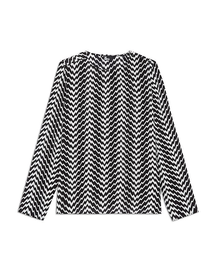 

Зигзагообразная блузка The Kooples