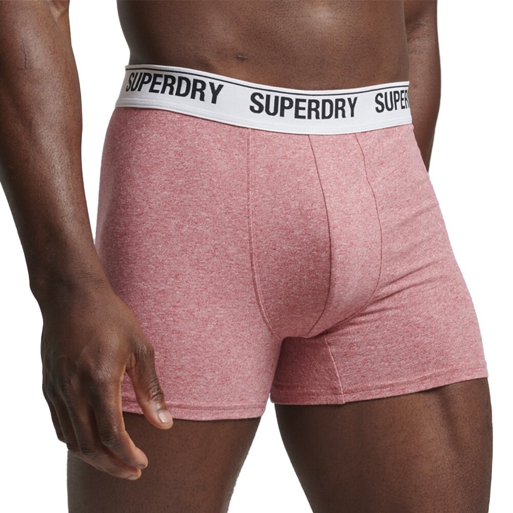 

Боксеры Superdry Multi Double Pack, разноцветный