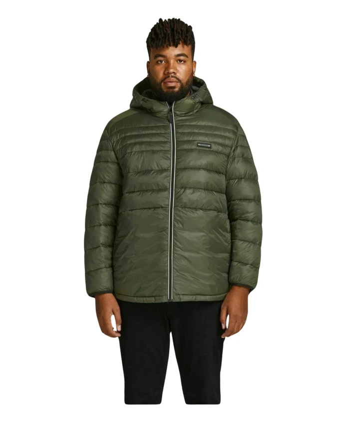 

Куртка PS Noos с капюшоном и пухом Jack & Jones, зеленый