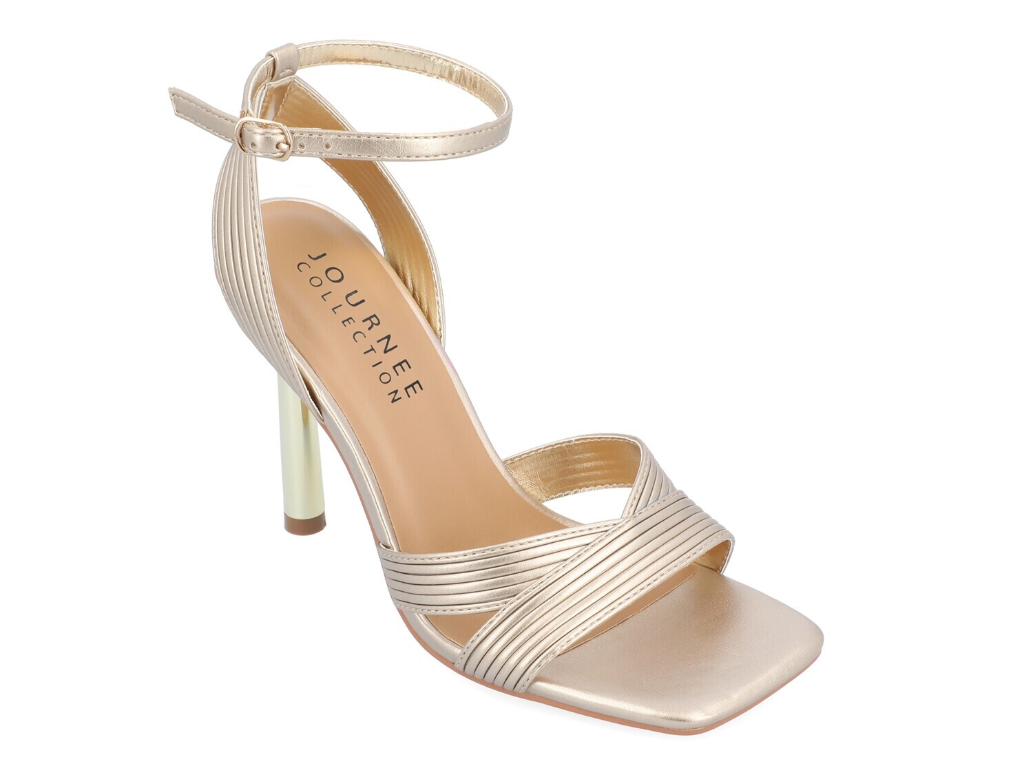 

Сандалии Annett из коллекции Journee Journee Collection, золотой металлик