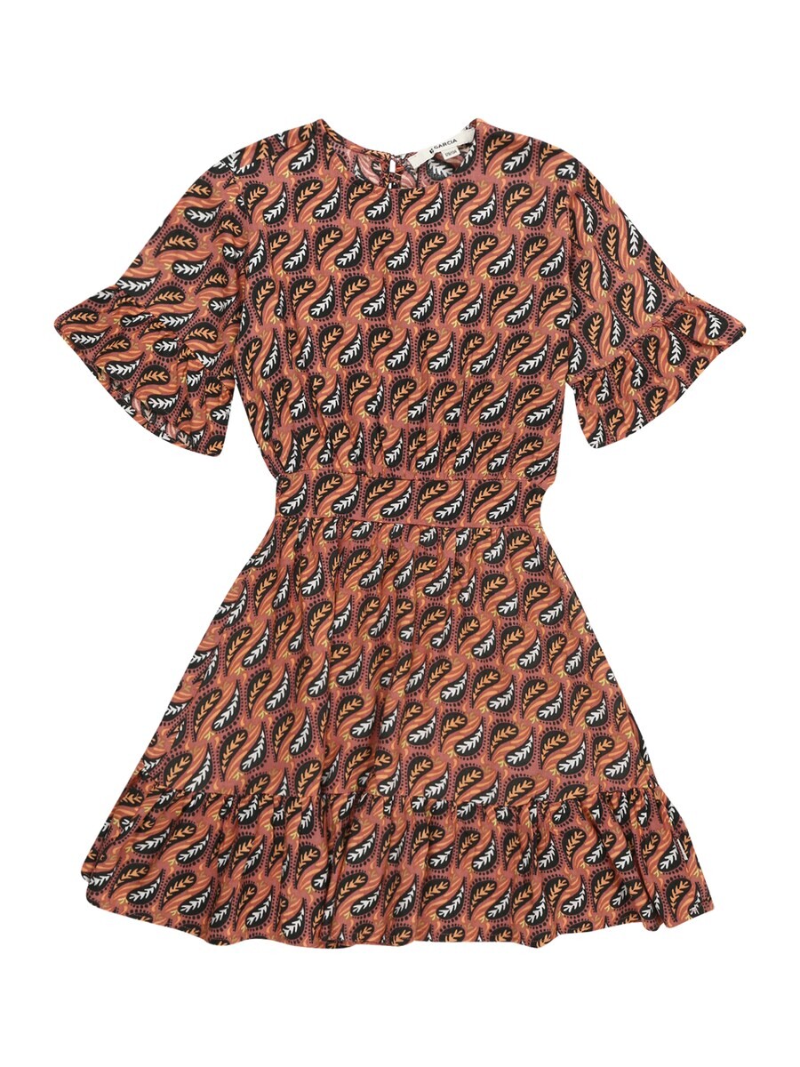 

Платье GARCIA Dress, цвет Apricot/Dark orange