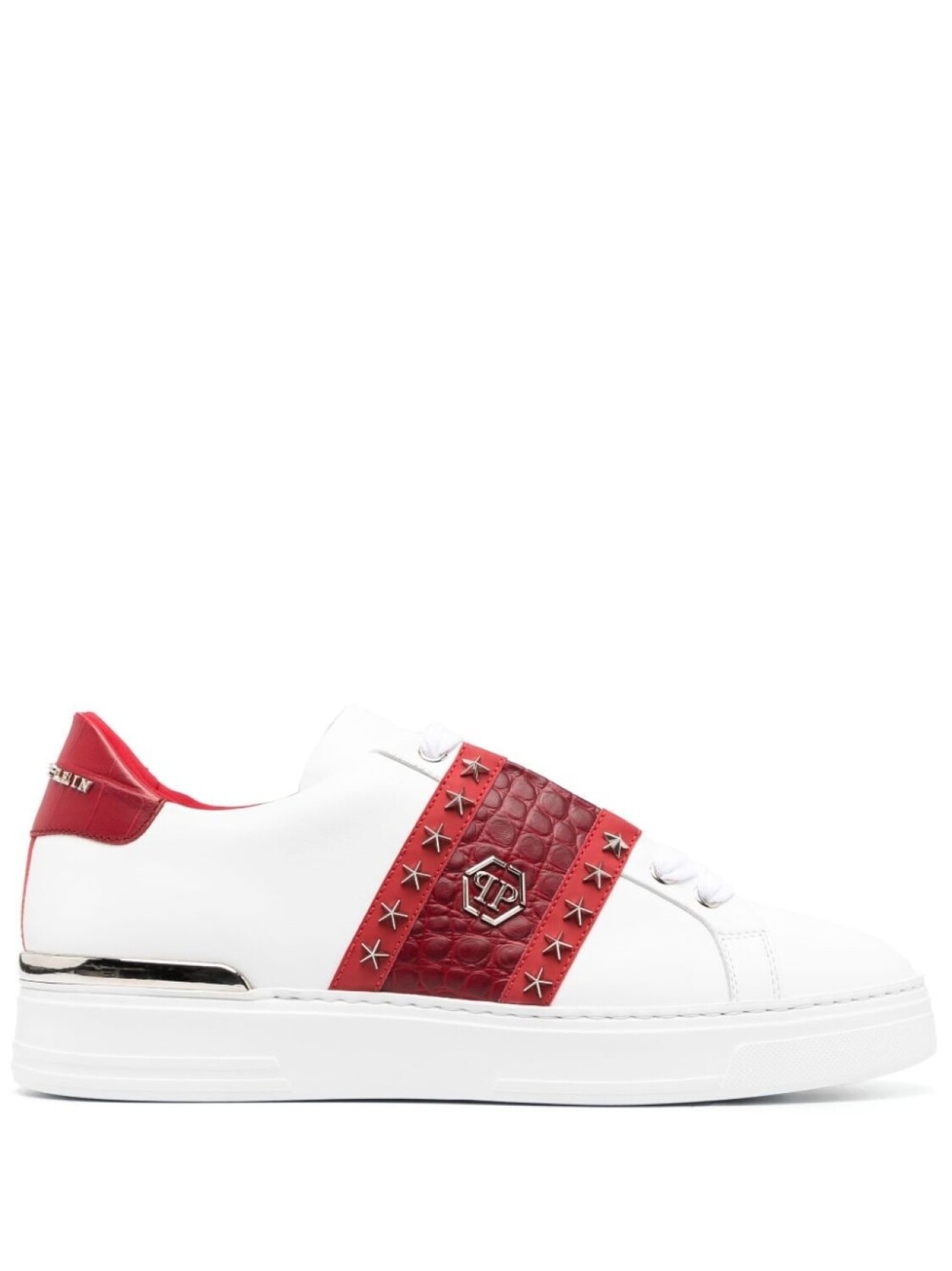 

Philipp Plein кеды с логотипом Hexagon, белый