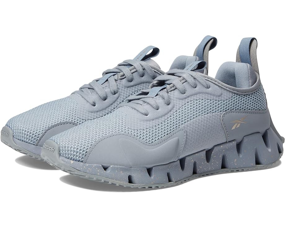 Кроссовки Reebok Zig Dynamica, цвет Cold Grey/Rose Gold