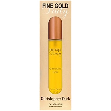Christopher Dark Fine Gold Lady парфюмированная вода натуральный спрей для женщин 20 мл, Chd Christopher Dark christopher dark woman raphael парфюмированная вода 20 мл