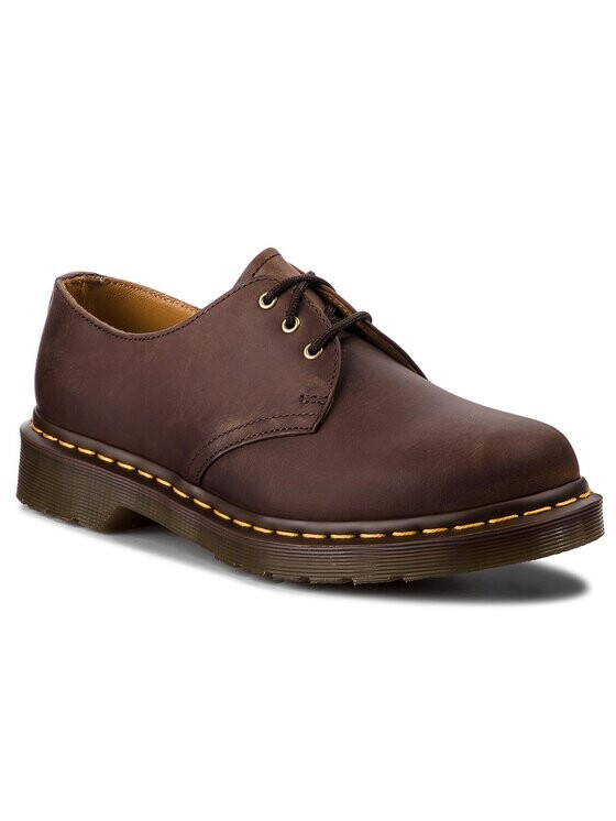

Ботинки на шнуровке Dr. Martens, коричневый