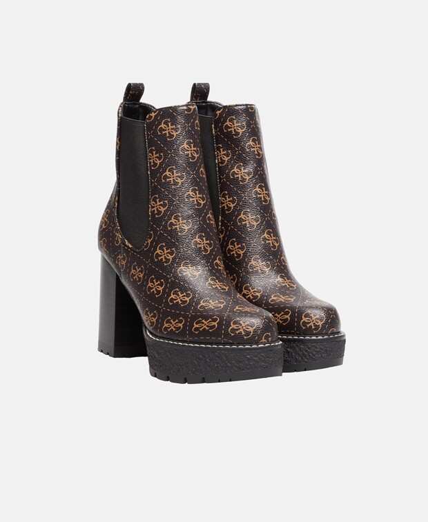 

Ботинки челси Guess, темно коричневый