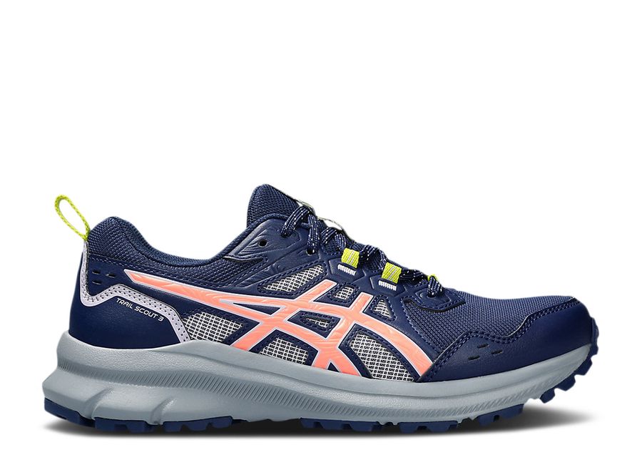 

Кроссовки ASICS Wmns Trail Scout 3 'Blue Expanse Sun Coral', синий