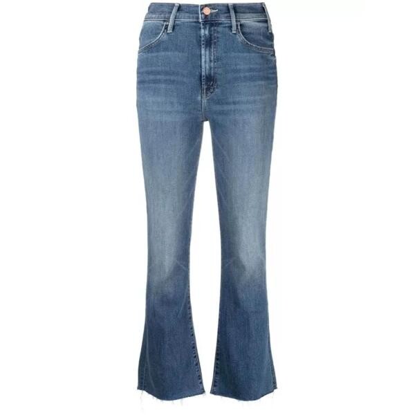 

Джинсы the hustler ankle denim jeans Mother, синий