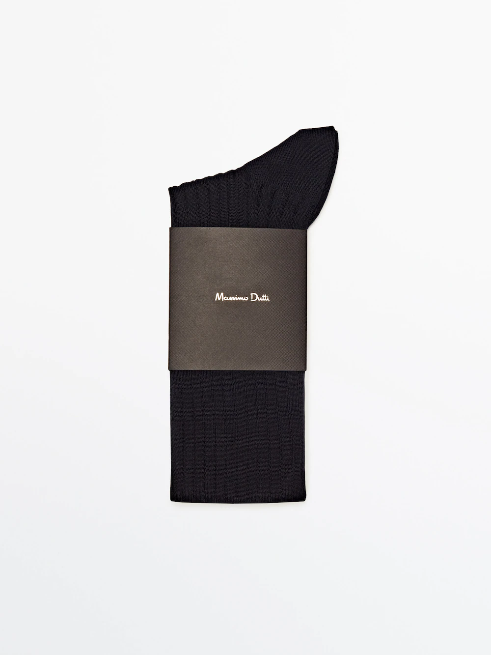 

Носки из простой шотландской пряжи Massimo Dutti, синий