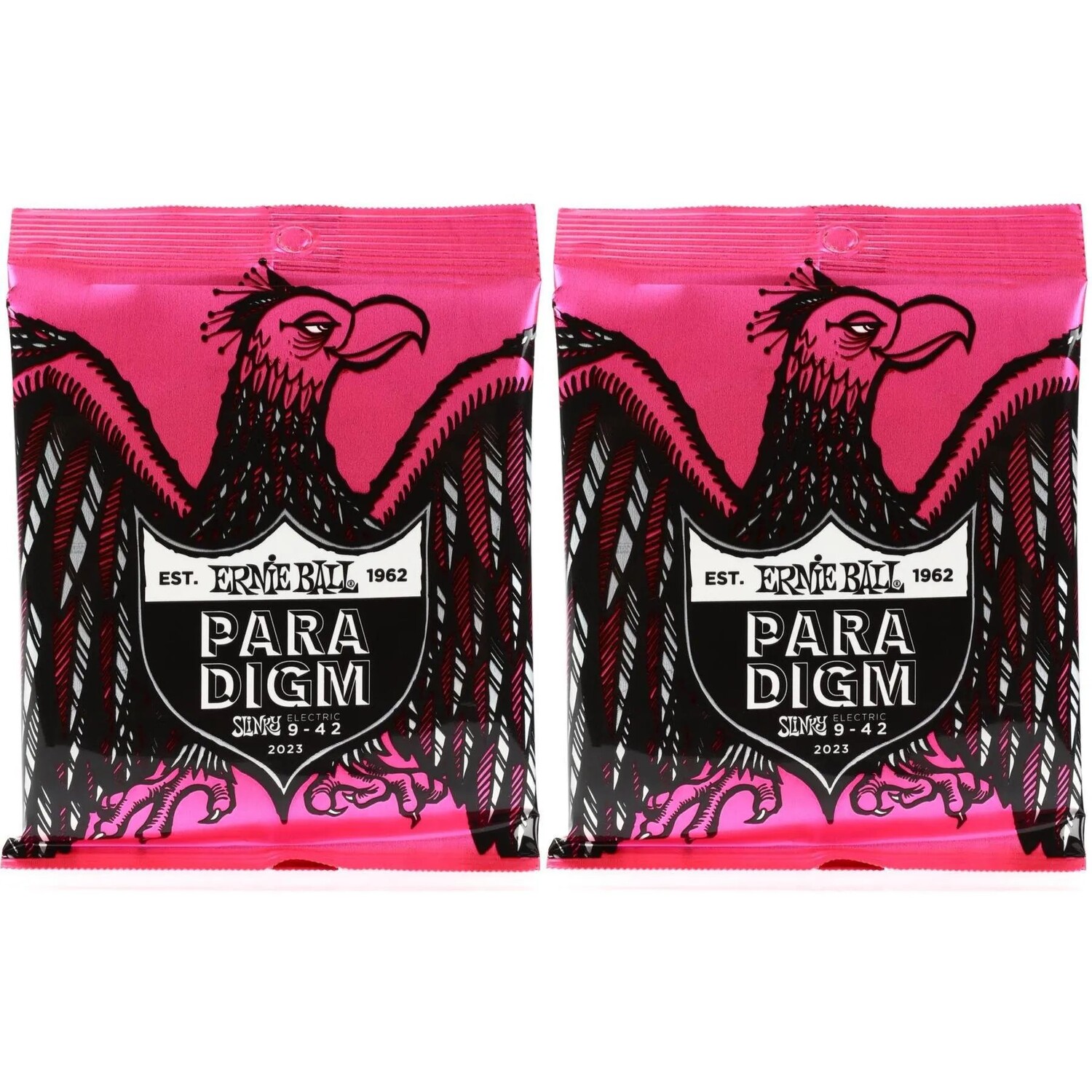 

Струны для электрогитары Ernie Ball 2023 Super Slinky Paradigm — .009-.042 (2 шт.)