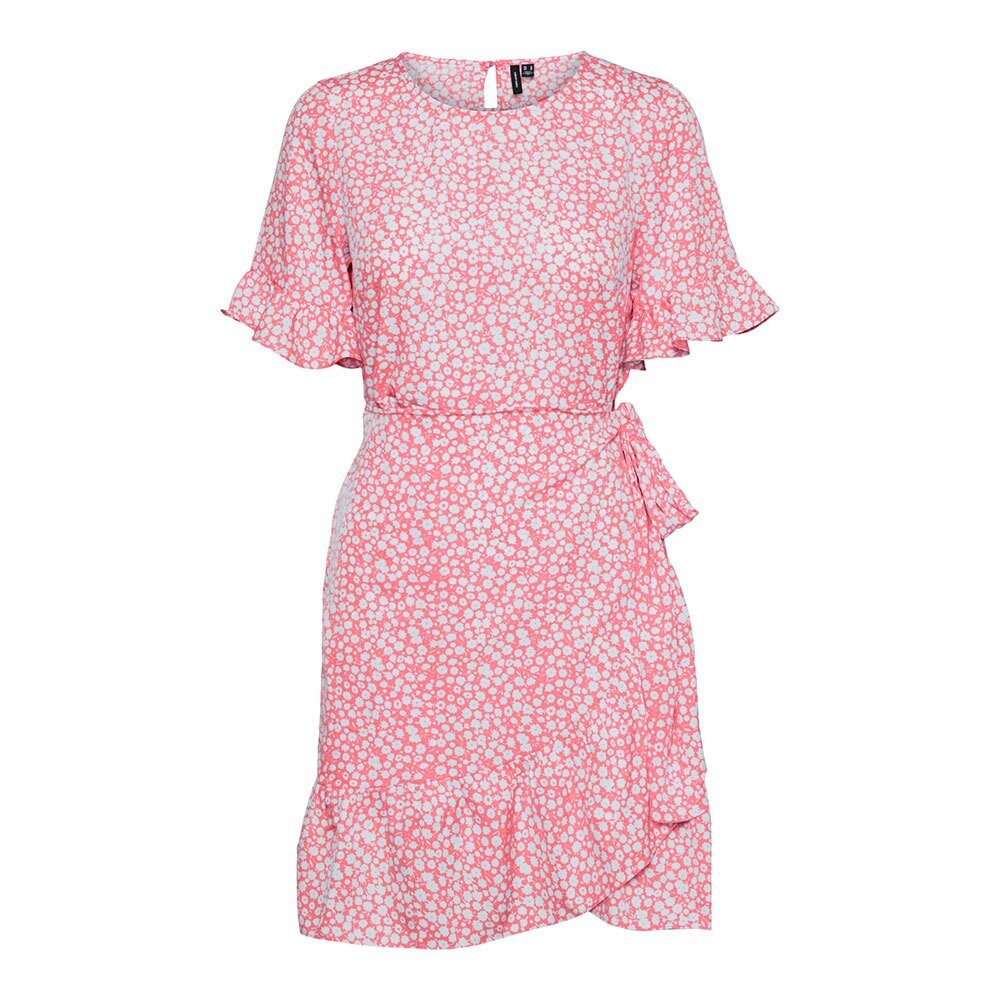 

Короткое платье Vero Moda Henna 2/4 Short Sleeve, розовый