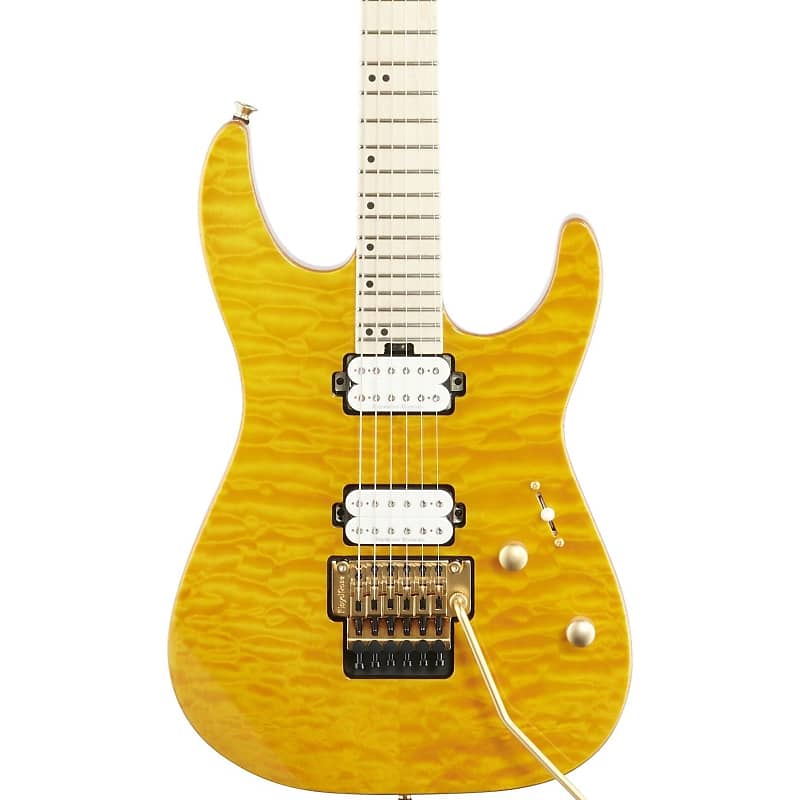 цена Электрогитара Charvel ProMod DK24 HH FR M Electric Guitar, Quilt-Top Dark Amber