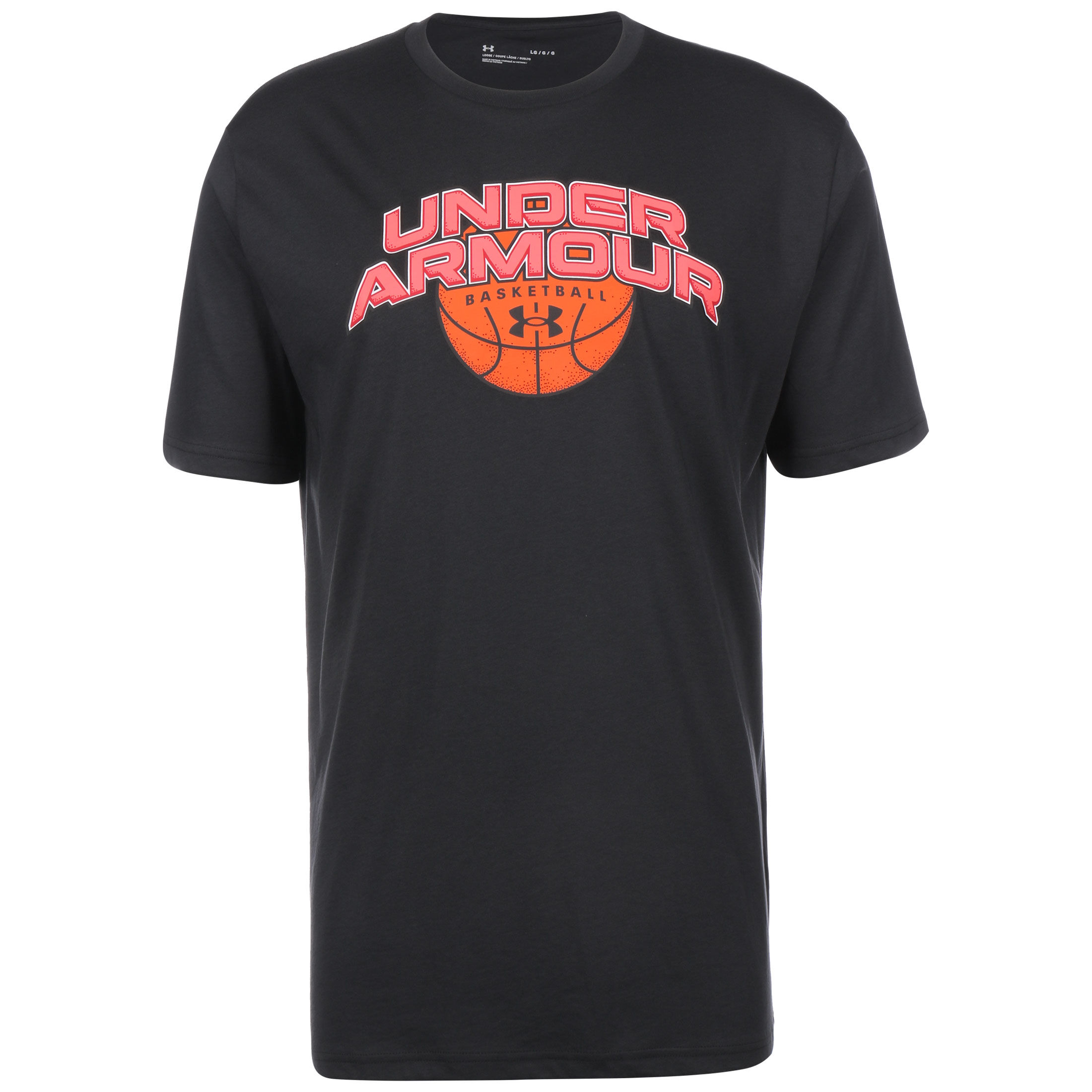 

Футболка Under Armour Trainings Basketball Branded Wordmark, черный