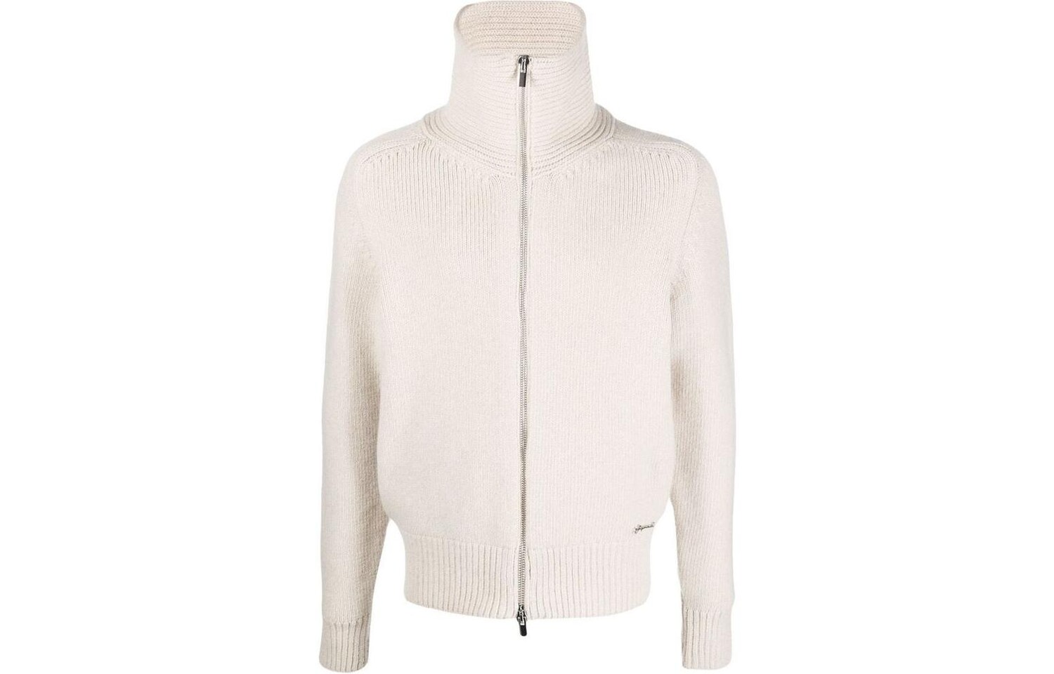 

Кашемировый свитер для мужчин, цвет Off White Jacquemus, кремовый