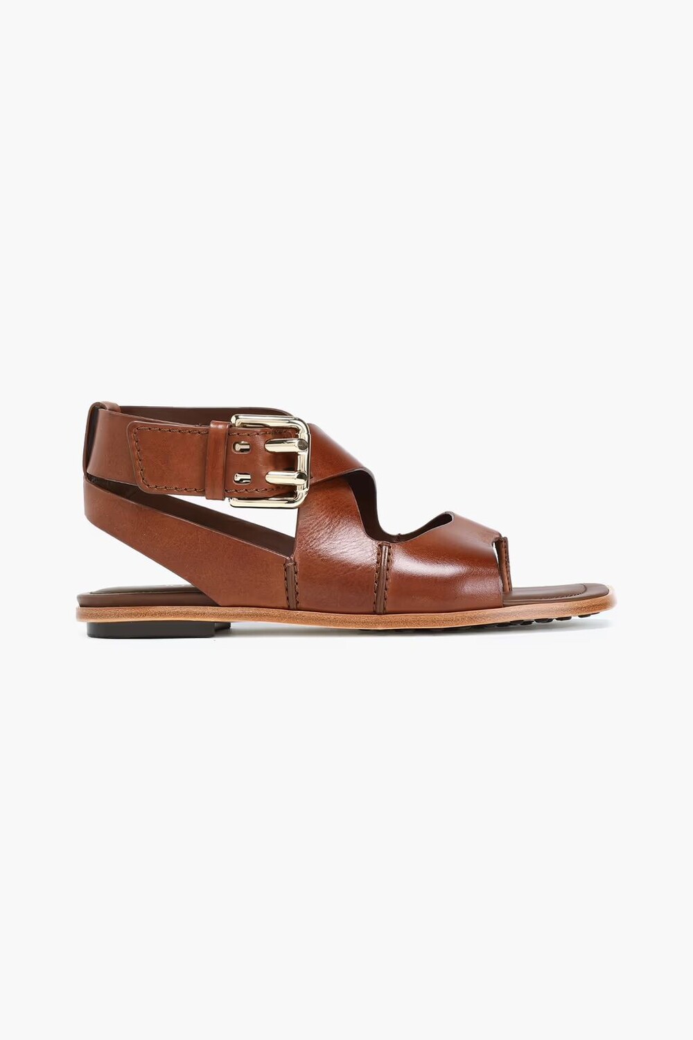 

Кожаные сандалии Tod'S, коричневый