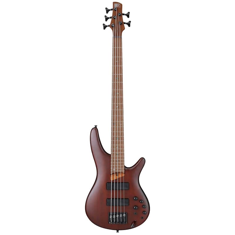 цена Басс гитара Ibanez SR505E SR Standard 5-String Electric Bass Guitar, Brown Mahogany Finish