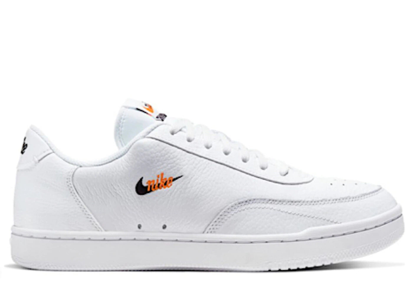

Кроссовки женские Nike Court Vintage Premium, белый / оранжевый / черный