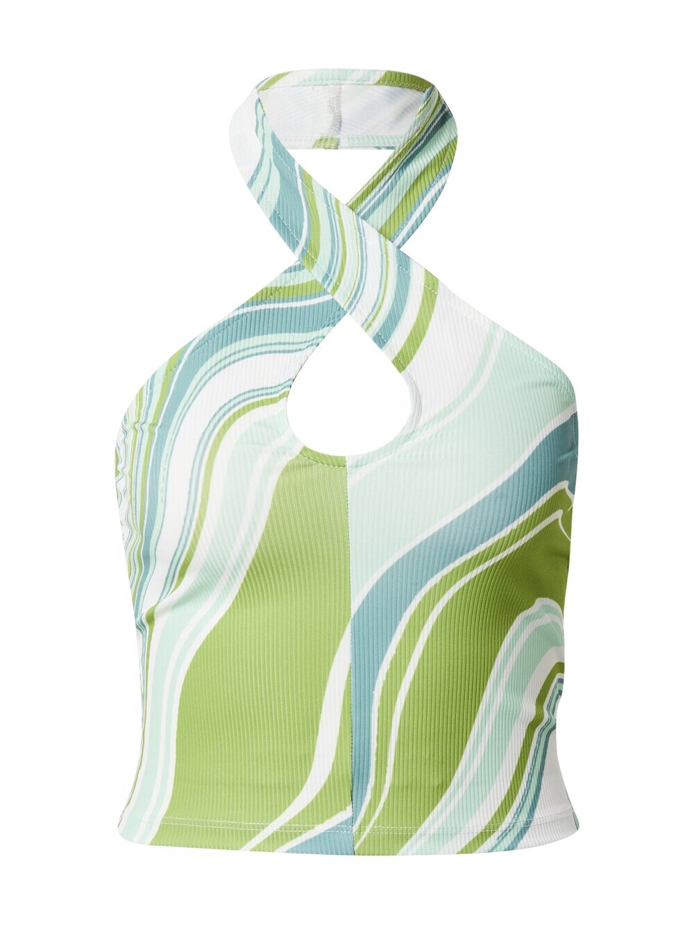 

Топ Gina Tricot Aurora, зеленый