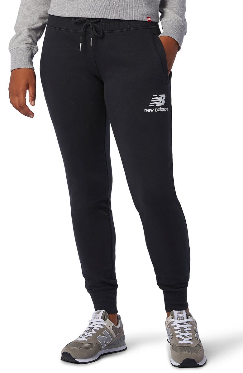 

Джоггеры Essentials из ткани френч терри NEW BALANCE, черный