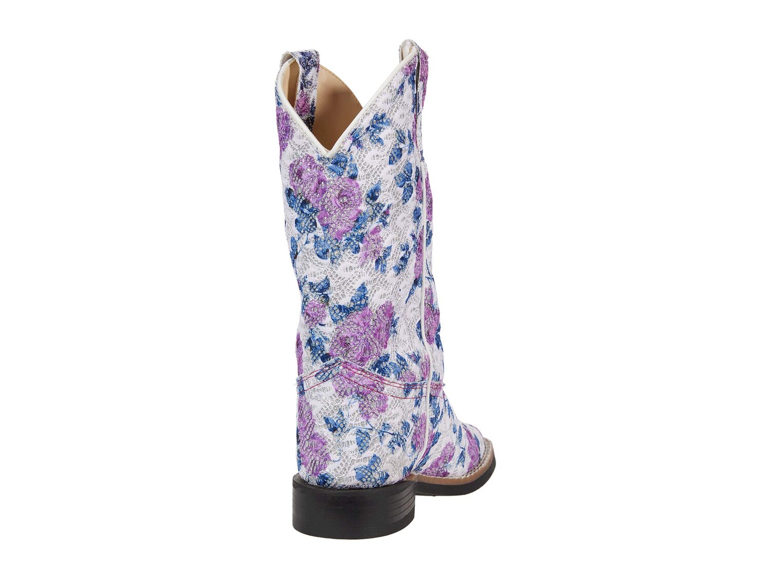 

Ботинки Old West Kids Boots Flowers (Toddler/Little Kid), мультиколор