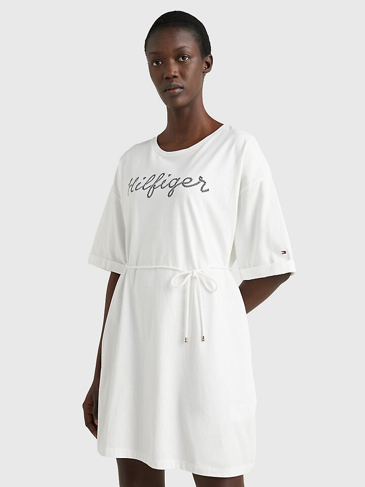 

Платье-футболка с логотипом Rope Tommy Hilfiger