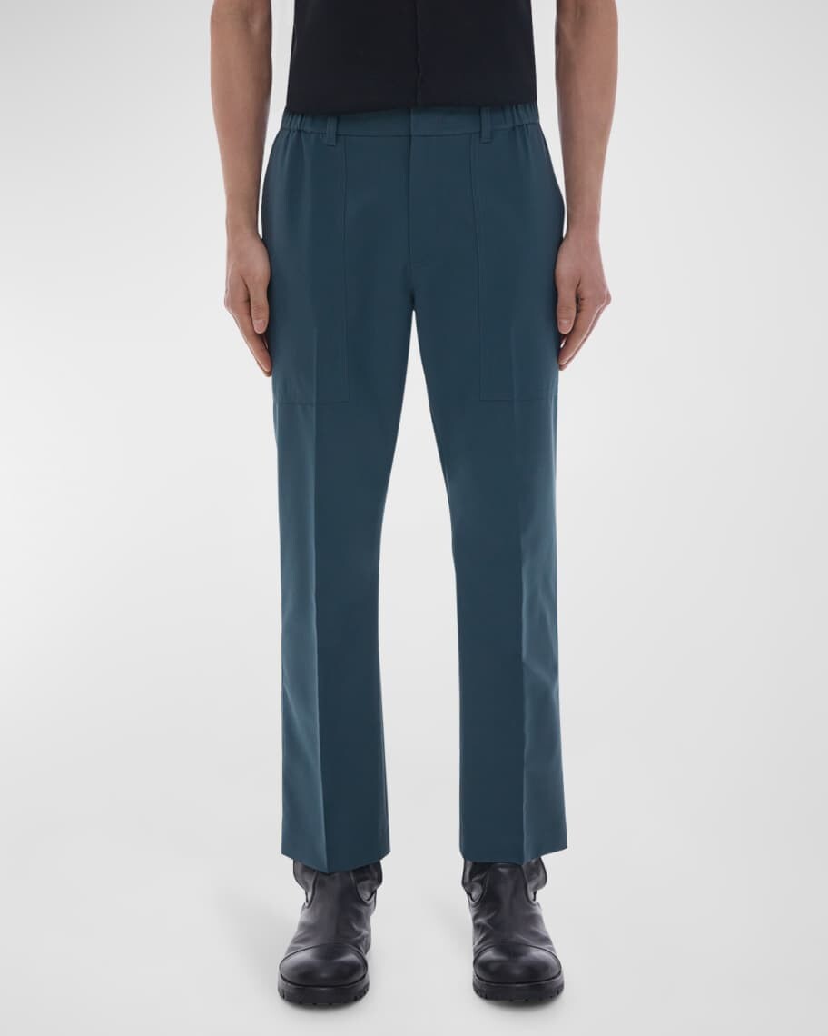 

Мужские брюки Core из смесовой шерсти Helmut Lang, Серый