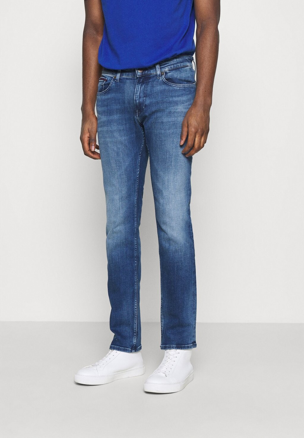 

Джинсы узкого кроя SCANTON SLIM Tommy Jeans, динамичный Джейкоб, средний синий стрейч