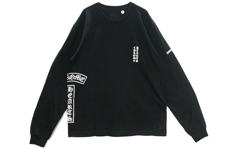 

Футболка унисекс черная Chrome Hearts, черный