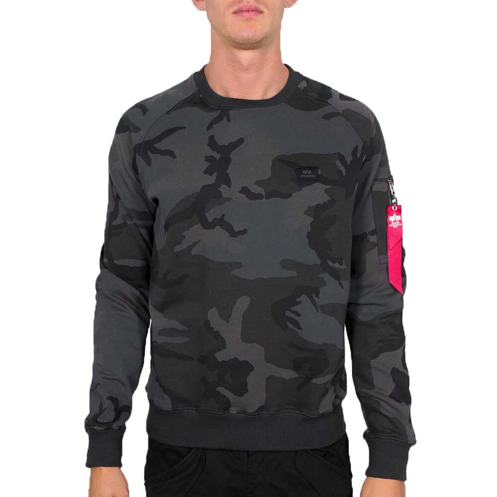

Толстовка Alpha Industries X-Fit Camo, серый