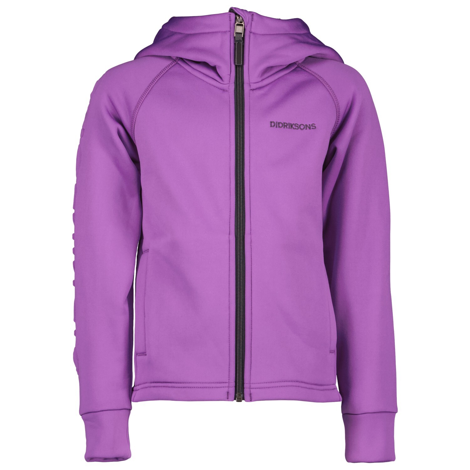 Флисовая жилетка Didriksons Kid's Hekto Full Zip, цвет Tulip Purple