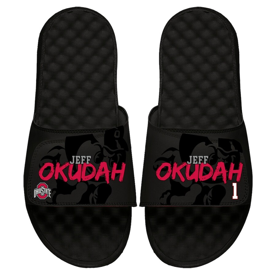 

Шлепанцы ISlide Ohio State Buckeyes, черный