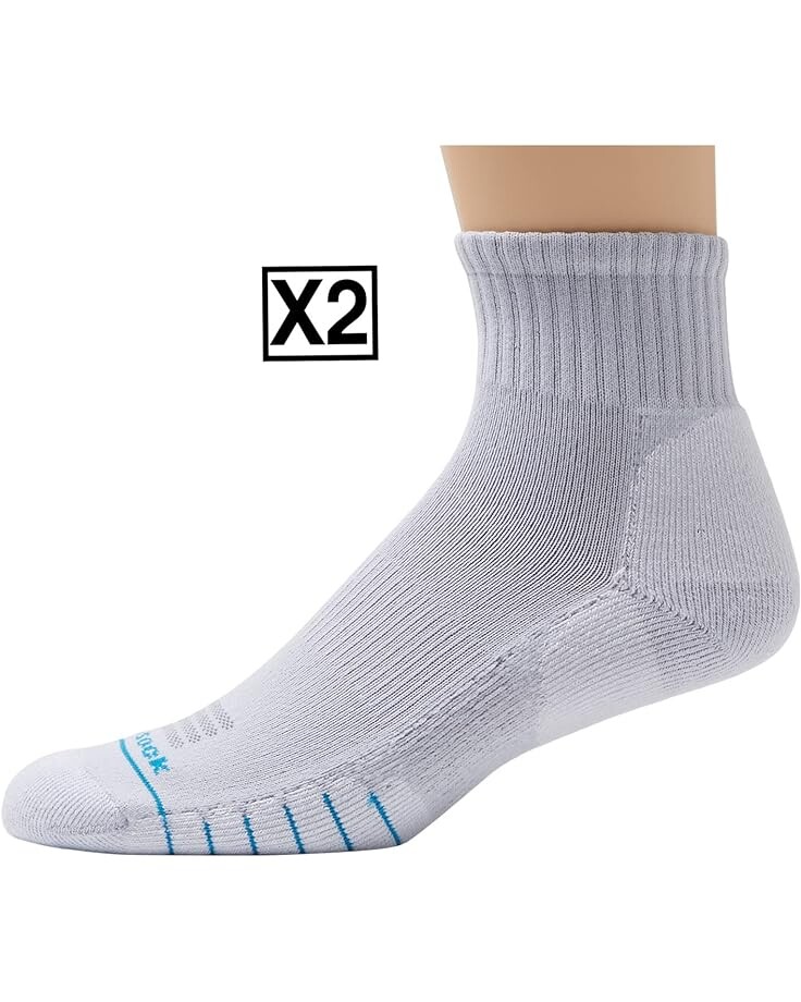 

Носки Eurosock Open Silver Quarter 2-Pack, серый