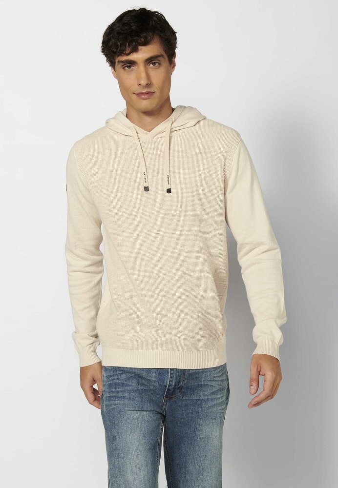 

Свитер Koroshi 2411TR03 Hoodie, белый