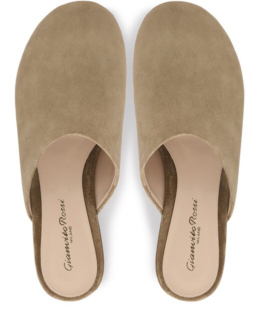 

Мюли Lyss с клогами Gianvito Rossi, коричневый